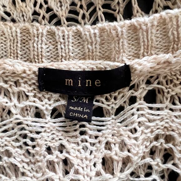 Crochet Cardigan Wome's S/M Geige Lace Crochet Open Front Boho Festival Whimsy - Picture 3 of 5